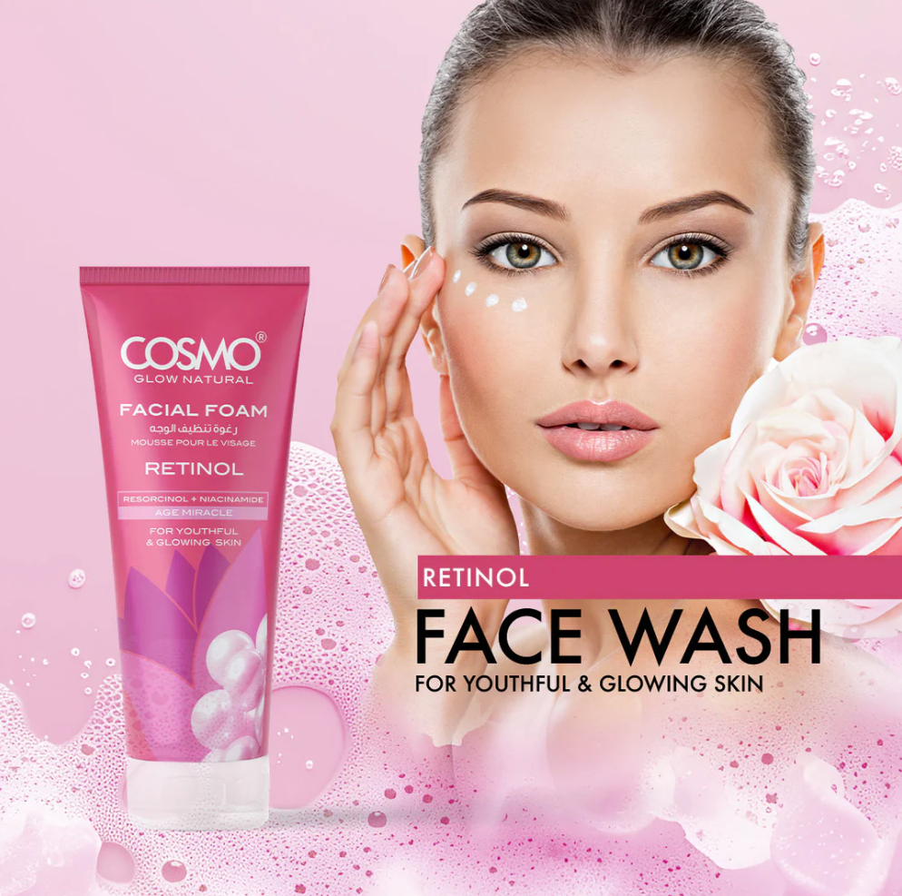 Retinol Facial Foam by Cosmo 100g