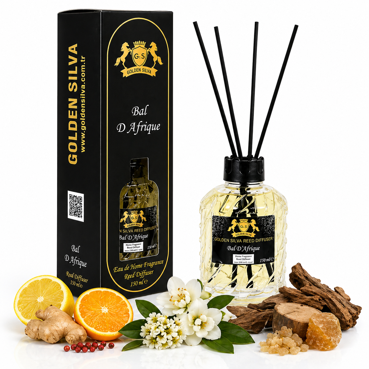 Bal D’Afrique home fragrance by Golden Silva 150ml