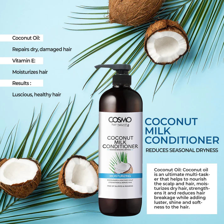 Coconut Milk Conditioner 1000ml by Cosmo