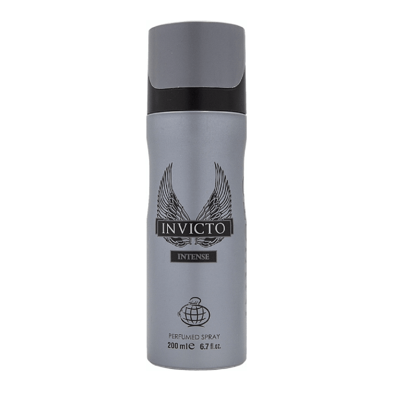 FW Invicto Intense perfumed deodoran for men 200ml - Royalsperfume World Fragrance Deodorants