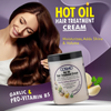 Garlic & Pro-Vitamin B5 Hot Oil Hair Treatment Cream by Cosmo 1000ml