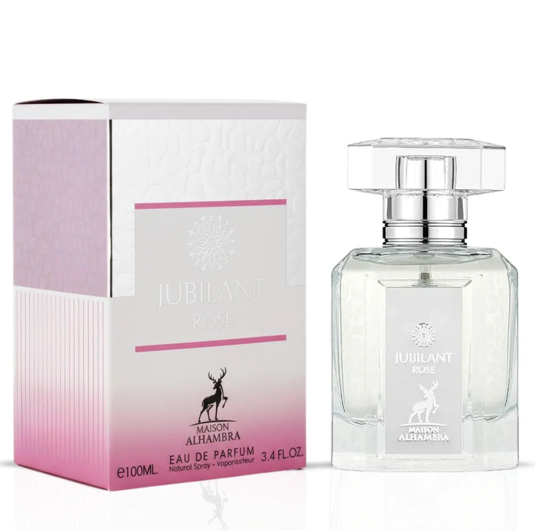 Jubilant Rose by Maison Alhambra EDP 100ml