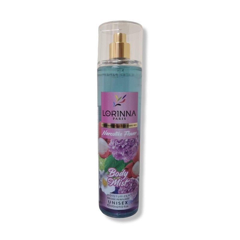 Lorinna Narcotike Flower perfumed body mist for women 270ml (DEFECTIVE PRODUCT) - Royalsperfume LORINNA Perfume