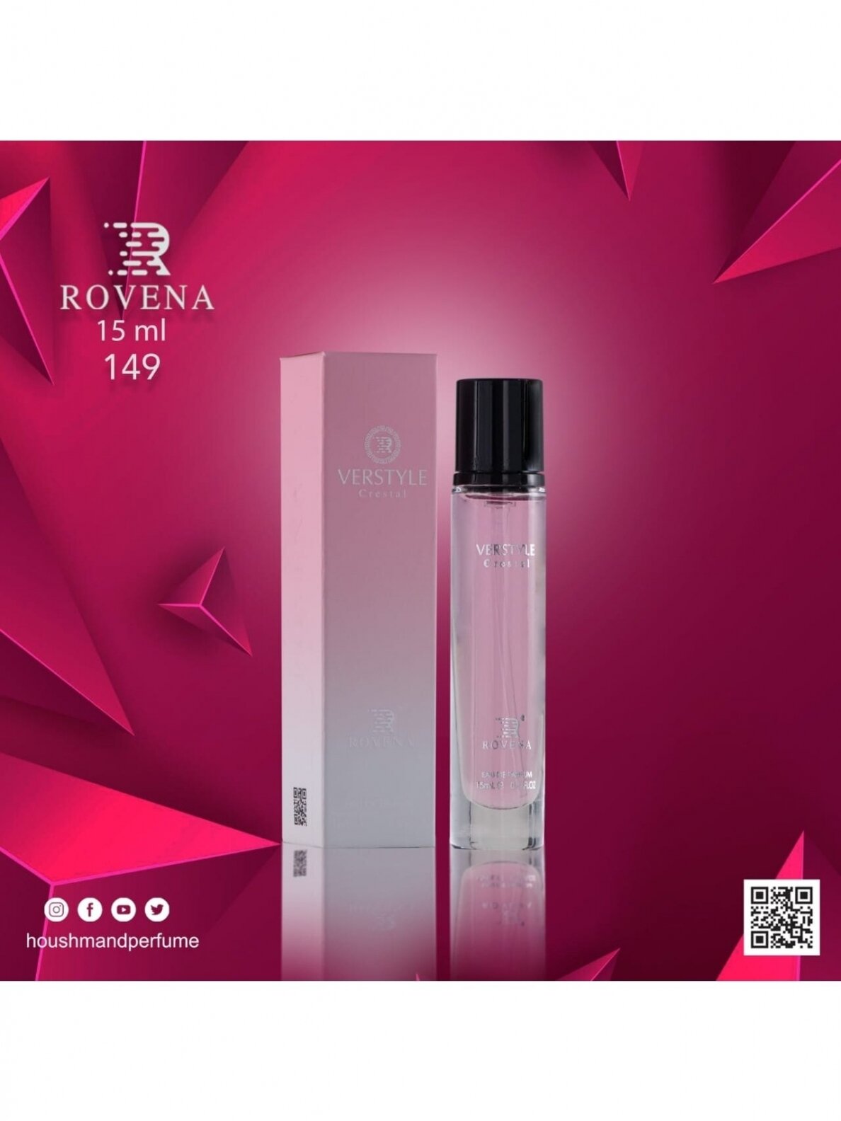 Rovena Verstyle Crestal Perfumed Water for Women